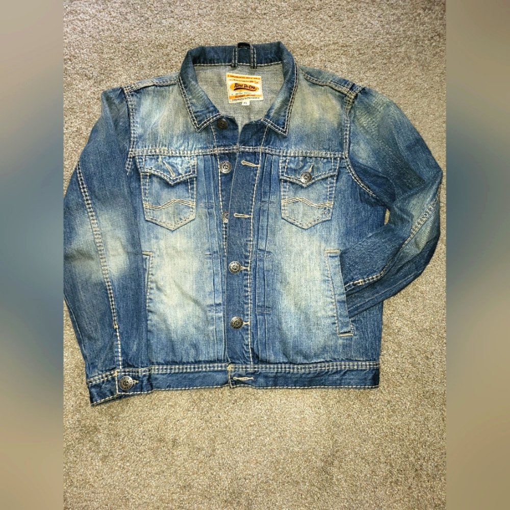 Rivet de cru jean jacket